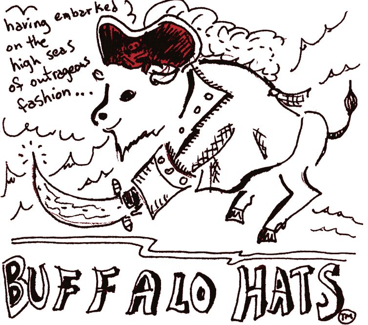 Buffalo Hats - Pirate Buffy