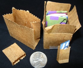 Tiny Paper Bags and Boxes