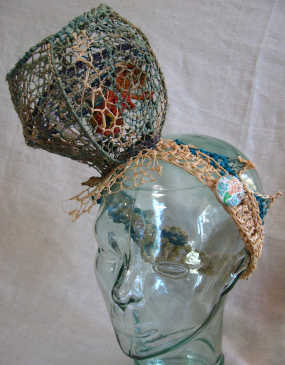 Fishbowl Raffia Hat