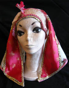 Pink Egyptian Headdress