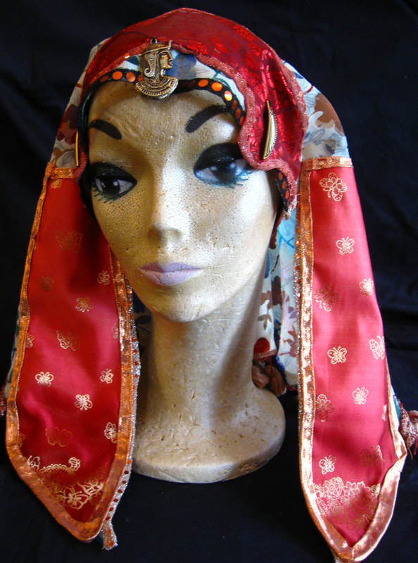 Red Egyptian Headdress
